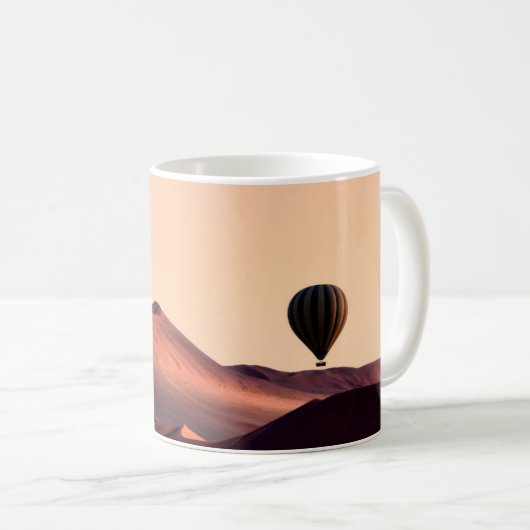 Namibias Dünen in Namib-Naukluft Nationalpark Kaffeetasse (VorderseiteRechts)