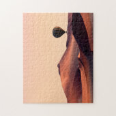 Namibias Dünen in Namib-Naukluft Nationalpark Puzzle (Vertikal)