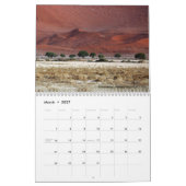 Namibier druckte Kalender (Mär 2027)