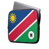 Namibische Flagge Laptop Sleeve (Vorderseite Links)
