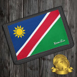 Namibische Flaggenmode, Namibia-Patrioten/Sport Tri-fold Geldbeutel<br><div class="desc">WALLETS: Namibia & Namibia Flag Fashion - Liebe in meinem Land,  Reisegeschenke,  Opa Geburtstag,  Nationalpatrioten / Sportfans</div>