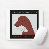 NamiKim.org-Logo Mousepad (Mit Mouse)