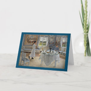 Namnsdag oder Aufgabetag Karte