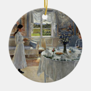 Namnsdag oder Namenstag Keramikornament