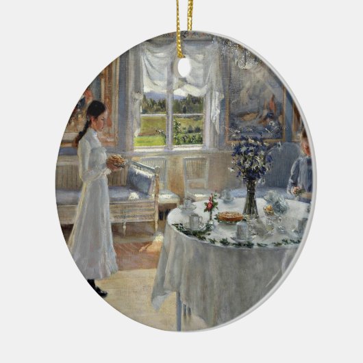 Namnsdag oder Namenstag Keramikornament (Links)