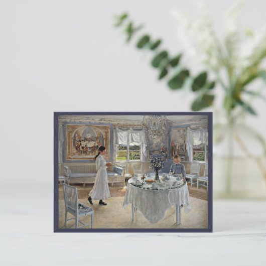 Namnsdag oder Namenstag Postkarte (Stehend Vorderseite)