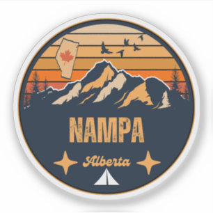 Nampa Alberta Aufkleber