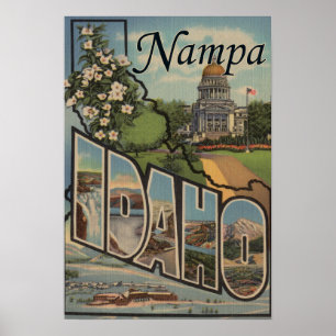 Nampa, IdahoLarge Letter ScenesNampa, ID Poster