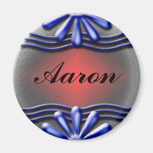 Namplate Blue Magnet