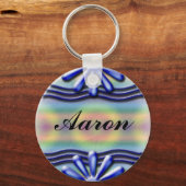 Namplate Blue Schlüsselanhänger (Vorderseite)