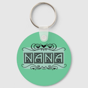 Namplate Nana T - Shirt und Geschenke Schlüsselanhänger