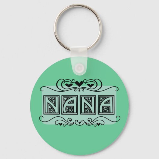 Namplate Nana T - Shirt und Geschenke Schlüsselanhänger (Vorderseite)
