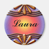 Namplate Orange Magnet (Vorne)