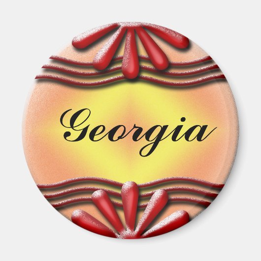 Namplate Red Magnet (Vorne)