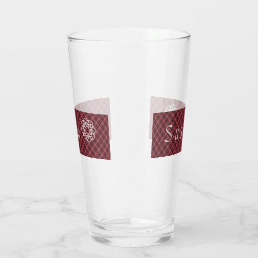 Namplate w/ icon glas (Rechts)