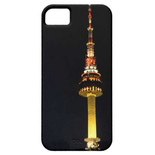 Namsan Seoul Tower Case-Mate iPhone Hülle (Rückseite)
