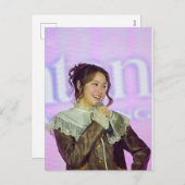 Namtan Tipnaree Feiertagspostkarte (Vorne/Hinten)