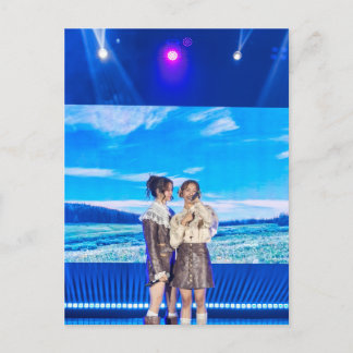 NamtanFilm Namtan and Film Feiertagspostkarte