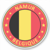 Namur Aufkleber (Vorderseite)