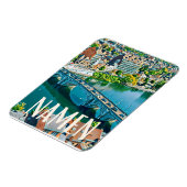 Namur Belgien Foto Vintage Magnet (Linke Seite)