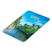 Namur Belgien Foto Vintage Magnet (Linke Seite)