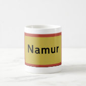 Namur road sign kaffeetasse (Mittel)