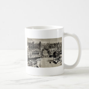 Namurs Tor Brüssel Belgien Vintages 1932 Kaffeetasse