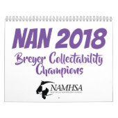 NAN 2018 Breyer Collectability Champions Calendar Kalender (Titelbild)