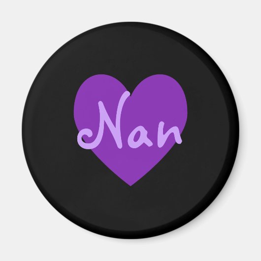 Nan in Lila Magnet (Vorne)