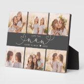 Nan Modern Heart Script Foto Collage Liebe Fotoplatte (Seite)
