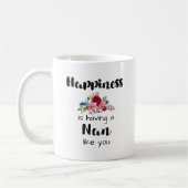Nan Oma Grandmutter Geschenk Idee Kaffeetasse (Links)