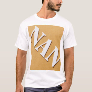 NAN Tamil Neon-Typografie-T-Shirt T-Shirt