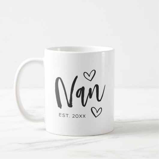 Nan Year Etablierte Oma Kaffeetasse (Links)