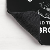 Nana And Grandson A Bond That Can't Be Broken Mousepad (Ecke)