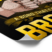 Nana And Grandson A Bond That Can't Be Broken Shir Poster (Ecke)