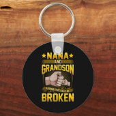 Nana And Grandson A Bond That Can't Be Broken Shir Schlüsselanhänger (Vorderseite)