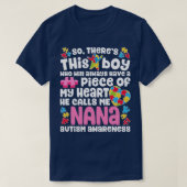 Nana Autismus für Männer Frauen Mädchen Kinder Leh T-Shirt (Design vorne)