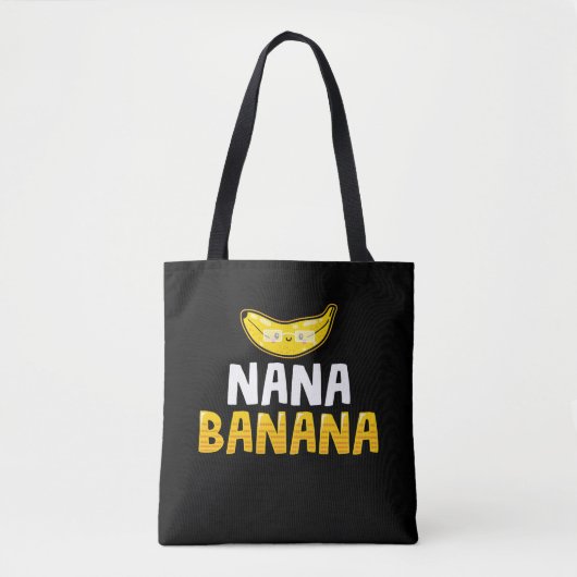 Nana Banana Großmutter Funny Oma Tasche (Vorderseite)