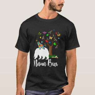 Nana Bear Autismus Sensibilisierung Liebe Unterstü T-Shirt
