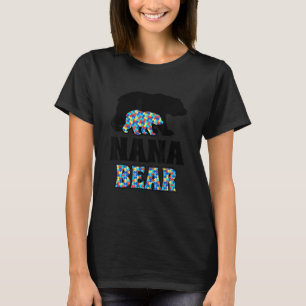Nana Bear Autismusbewusstsein T-Shirt