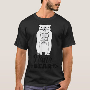 Nana Bear Funny Proud Nana Matching Family T-Shirt