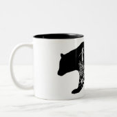 Nana Bear T - Shirt Zweifarbige Tasse (Links)