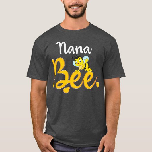 Nana Bee Matching Family First Bee Day Outfits T-Shirt (Vorderseite)
