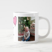 Nana-Beschreibung-Tasse mit Bild Jumbo-Tasse (Rechts)