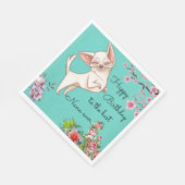 Nana Birthday Chihuahua Paper Napkins Serviette (Ecke)