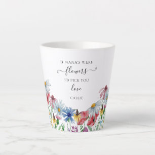 Nana Blumen Gedicht Land Wildblume Milchtasse