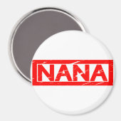 Nana Briefmarke Magnet (Vorderseite/Rückseite)