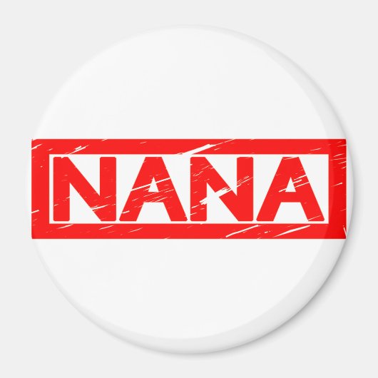 Nana Briefmarke Magnet (Vorne)