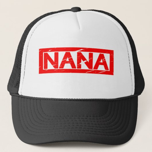 Nana Briefmarke Truckerkappe (Vorderseite)