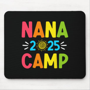 Nana Camp 2025 Familienurlaub Sommer-Camping-Crew Mousepad